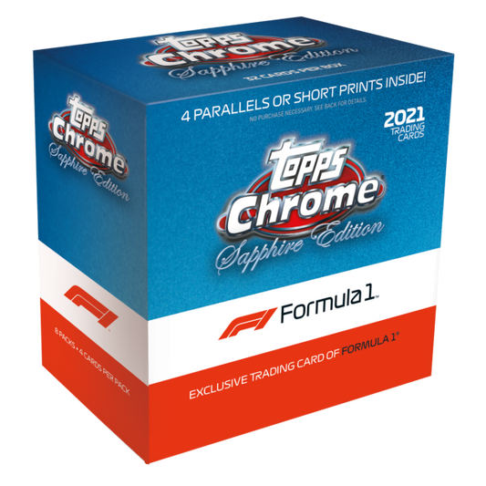 2021 Topps Formula 1 Chrome Sapphire Edition